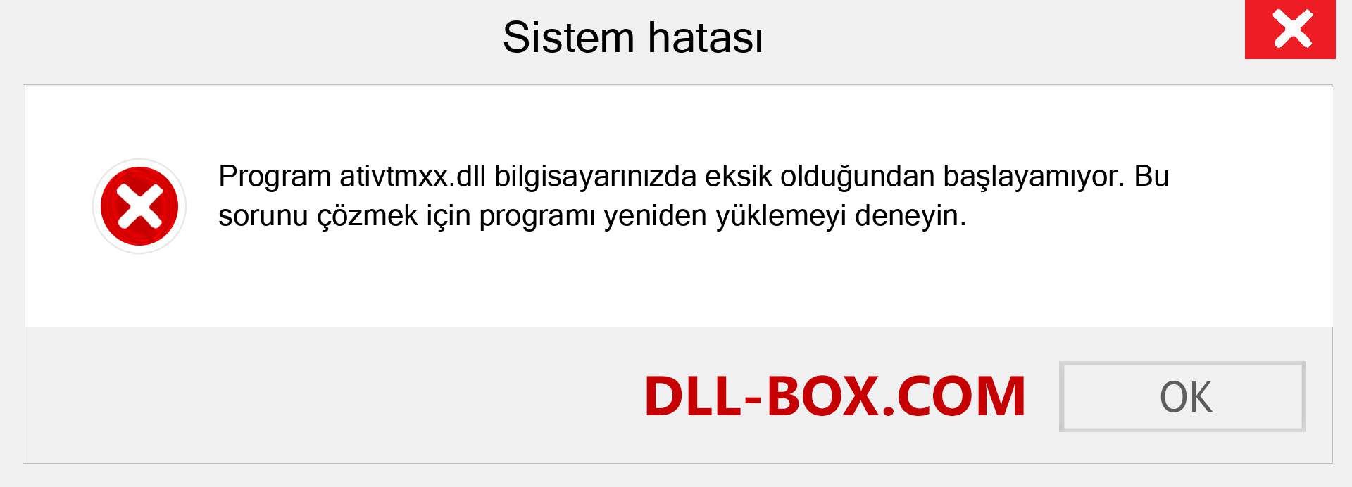 ativtmxx.dll dosyası eksik mi? Windows 7, 8, 10 için İndirin - Windows'ta ativtmxx dll Eksik Hatasını Düzeltin, fotoğraflar, resimler